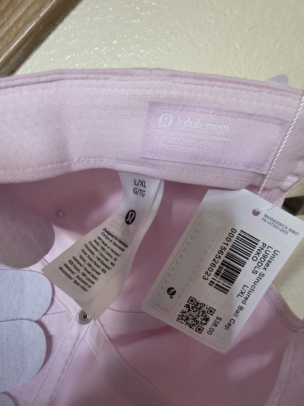 Lululemon Soft Pink Ball Cap - Picture 7 of 7